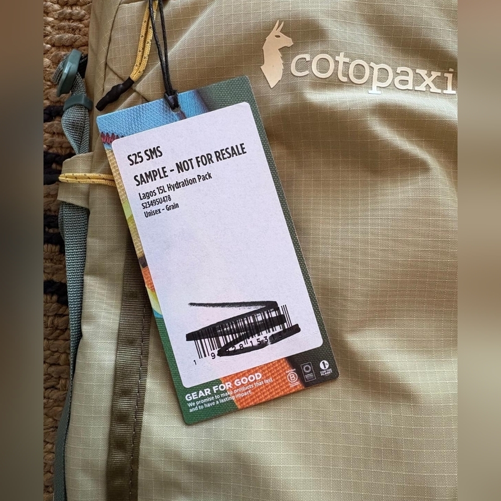 NWT Cotopaxi Lagos 15L Hydration Hiking Pack-Grain - Picture 7 of 10